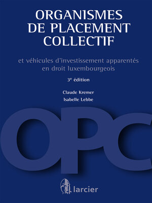 cover image of Organismes de placement collectif